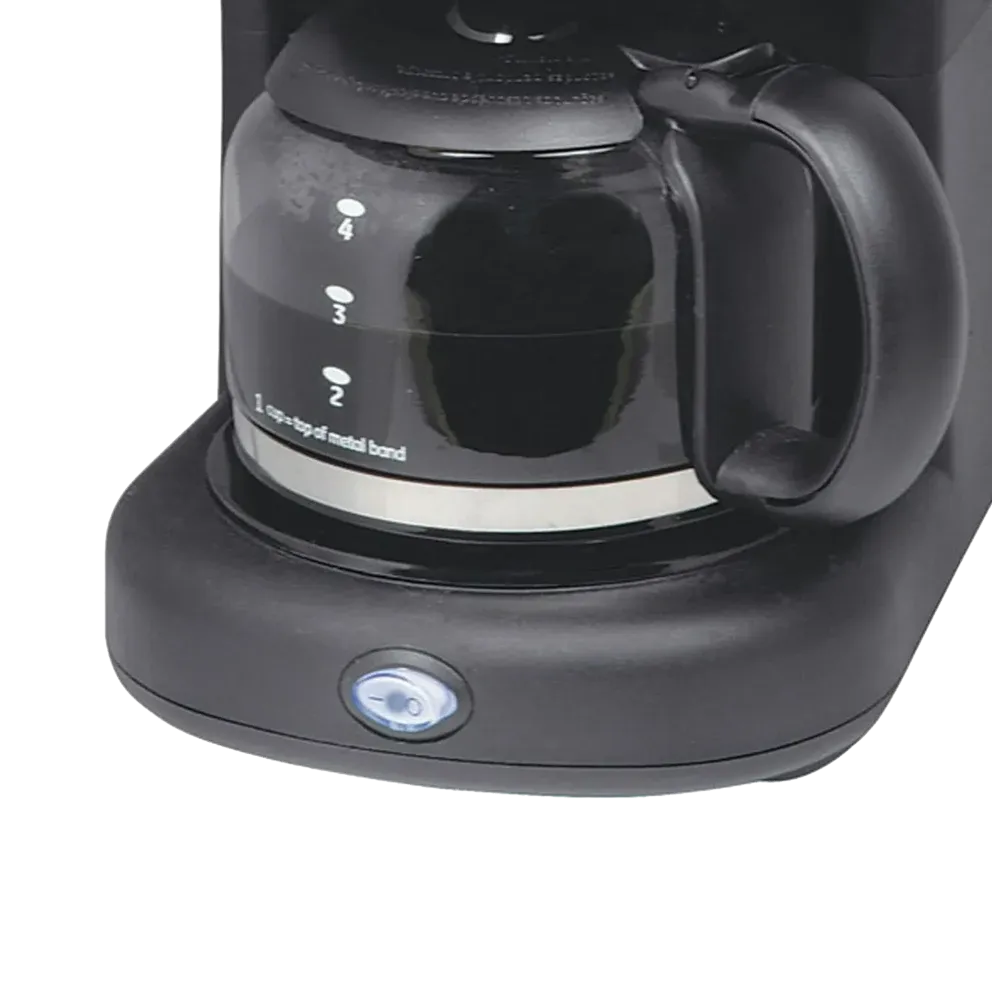 Better Chef 4-Cup Coffeemaker with Grab-A-Cup Feature