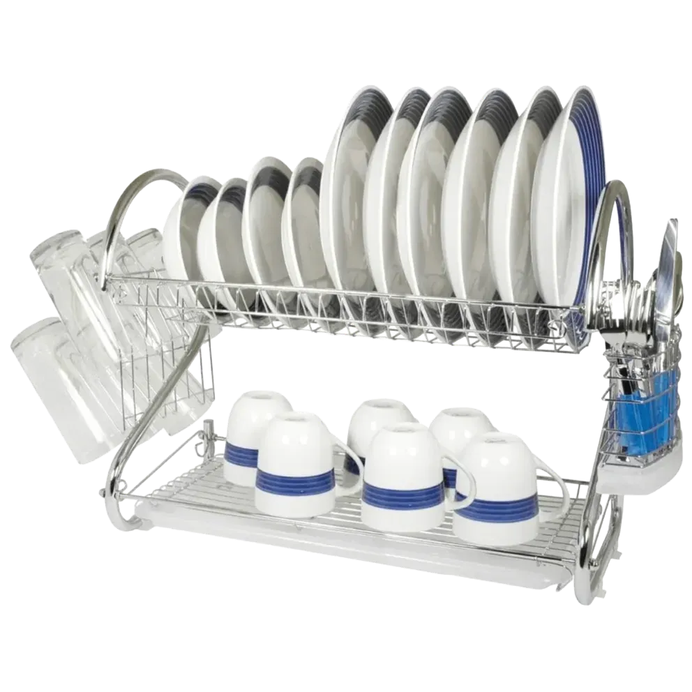 Better Chef 2-Tier Chrome Dish Rack