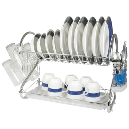 Better Chef 2-Tier Chrome Dish Rack