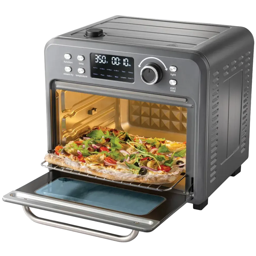 Sur La Table 16-Quart Stainless Steel Air Fryer Oven with Steam