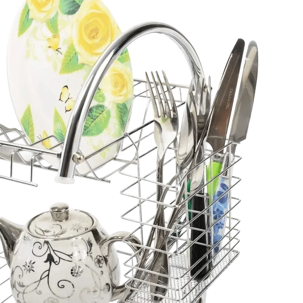Better Chef 2-Tier Chrome Dish Rack