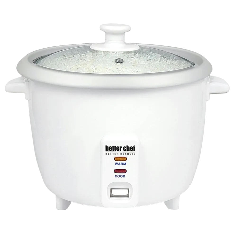 Better Chef 8-Cup Rice Cooker with Cup &amp; Paddle