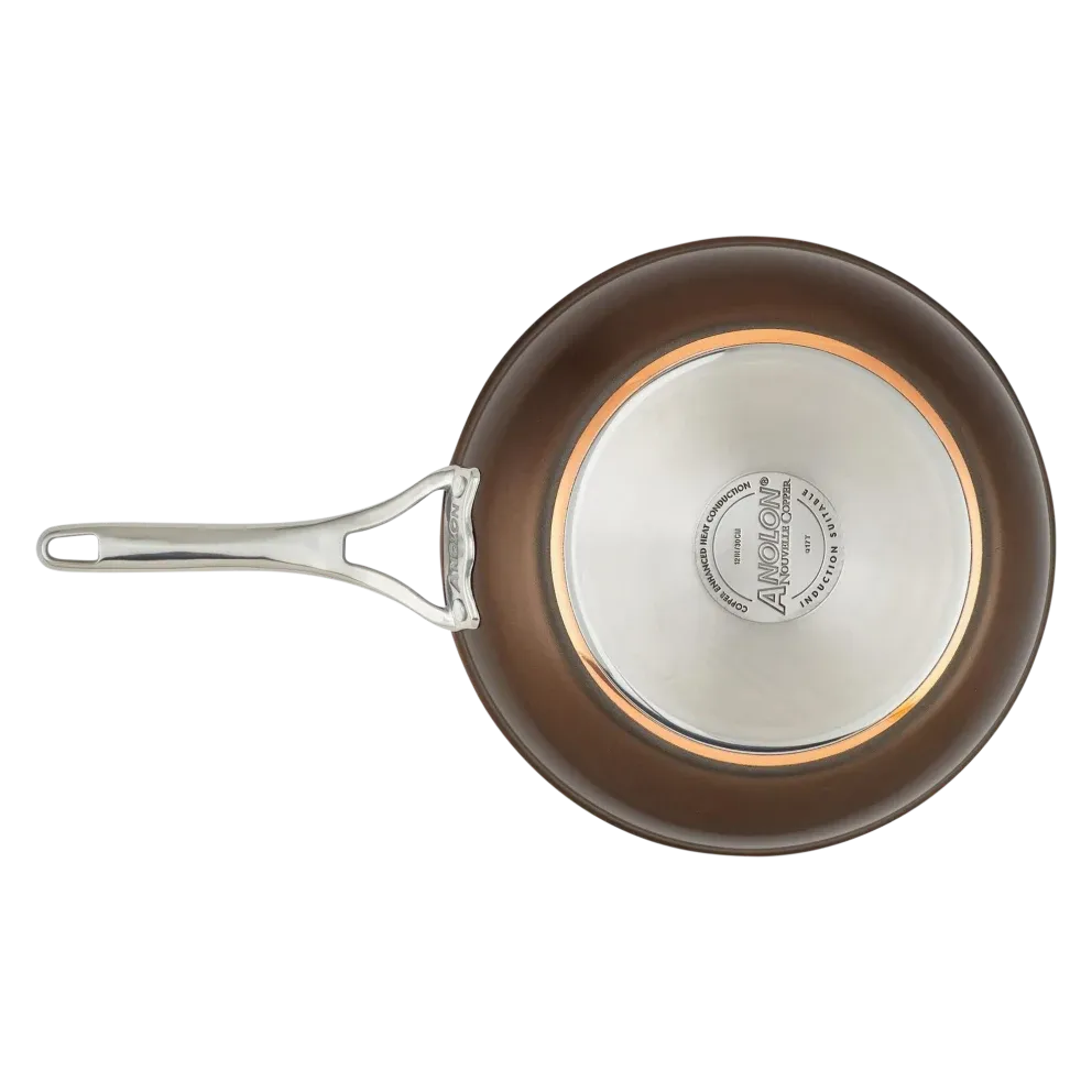 Anolon Nouvelle Luxe 11-Piece Copper and Hard Anodized Cookware Set