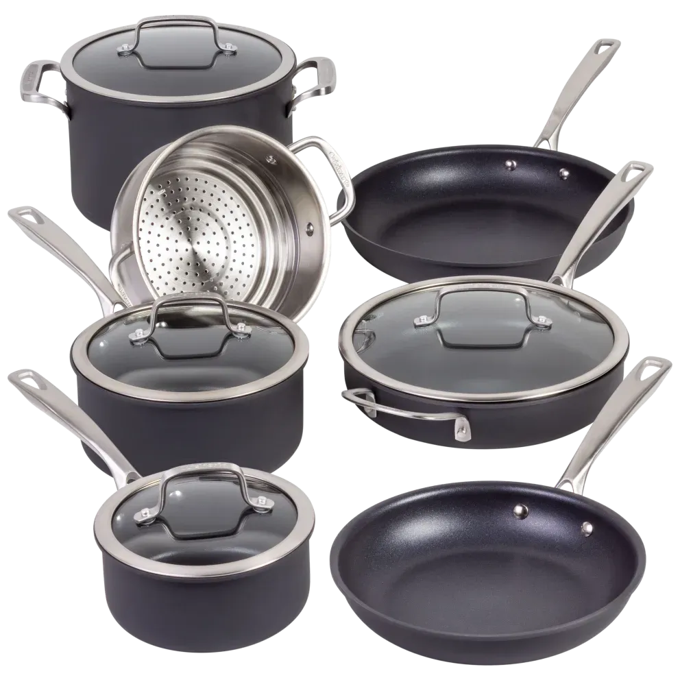 Cuisinart 11-Piece Hard Anodized Nonstick Cookware Set