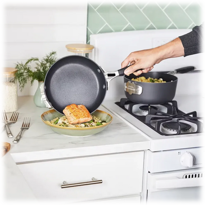 Calphalon Select 14-Piece Space-Saving Hard-Anodized Cookware Set