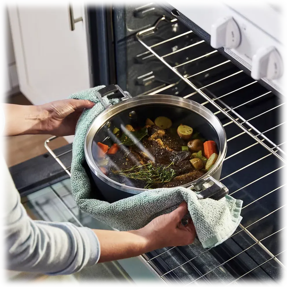 Calphalon Select 14-Piece Space-Saving Hard-Anodized Cookware Set