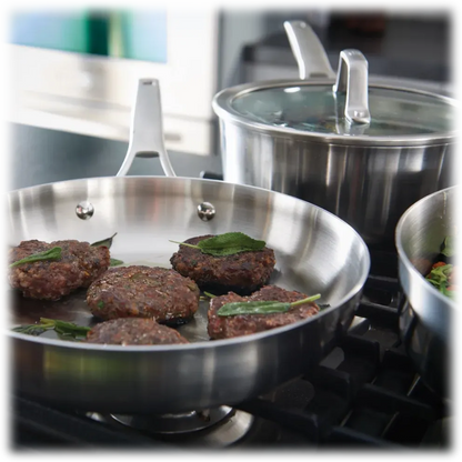 Calphalon Premier 8-Piece Stainless Steel Cookware Set