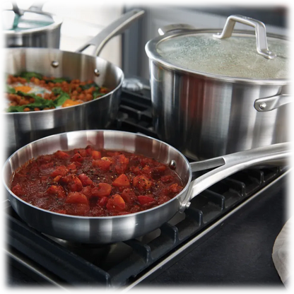 Calphalon Premier 8-Piece Stainless Steel Cookware Set