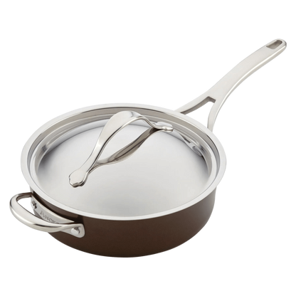 Anolon Nouvelle Luxe 11-Piece Copper and Hard Anodized Cookware Set