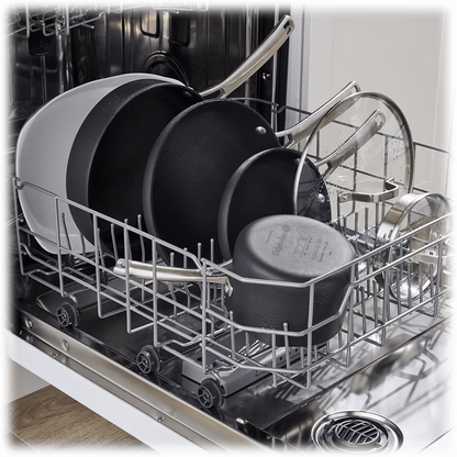 Calphalon Classic 10-Piece Hard-Anodized Cookware Set with No-Boil-Over Inserts