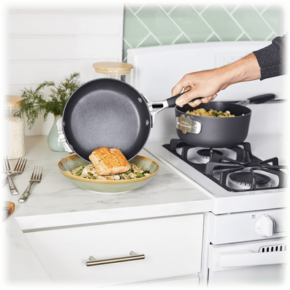 Calphalon Select 14-Piece Space-Saving Hard-Anodized Cookware Set