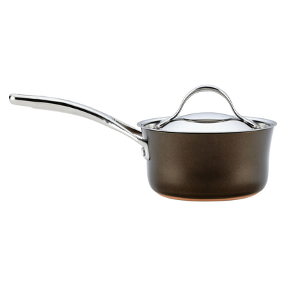 Anolon Nouvelle Luxe 11-Piece Copper and Hard Anodized Cookware Set